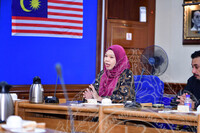 KUNJUNGAN KHIDMAT NASIHAT DARIPADA PENGURUS BESAR TAMAN WARISAN MELAYU, LEMBAGA WARISAN NEGARA SINGAPURA