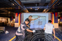 KERJA -KERJA PERSIAPAN PAMERAN SEMANGAT ASEAN GALERI 2