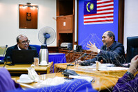 LAWATAN PENANDA ARAS & PERBINCANGAN MOU PROGRAM IJAZAH SARJANA MUDA SASTERA SEJARAH GUNAAN BERSAMA UUM & JMM