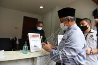 SESI WALK ABOUT  KSU KEM.  PELANCONGAN, SENI &  BUDAYA MALAYSIA , DR. YBhg. DATUK WIRA DR. NOOR ZARI BIN HAMAT  SEMPENA PENGOPERASIAN SEMULA MUZIUM NEGARA