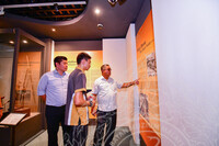 LAWATAN KERJA YB MENTERI  DATUK AARON AGO DAGANG,  KEMENTERIAN PERPADUAN KE MUZIUM KOTA LUKUT