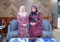 KUNJUNGAN HORMAT MUZIUM MUZIK KE ISTANA BUDAYA