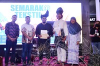 Program Semarak@Tekstil 2022 di Dataran Muzium Negara