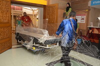 KERJA-KERJA PERSIAPAN PAMERAN KAZAKSTAN GOLDEN MAN