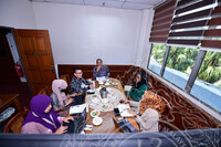 KUNJUNGAN HORMAT SEMPENA FESTIVAL ANTARABANGSA ETNIK WARISAN PELBAGAI BUDAYA, CASEH-PERZIM, UTM & JMM