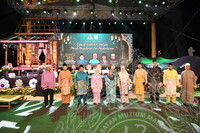 MAJLIS RUMAH TERBUKA MALAYSIA AIDILFITRI 2022 DI TERENGGANU DRAWBRIDGE