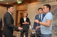 KERJA-KERJA PERSIAPAN PAMERAN KAZAKSTAN GOLDEN MAN