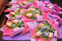 SEMBANG SANTAI MINUM PETANG WANITA BERBICARA