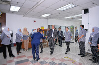 LAWATAN KERJA TKSU(K) YBRS  EN. MOHD YUSRI & SESI WALKABOUT KE PAMERAN HMS MALAYA DI MUZIUM NEGARA