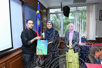 LAWATAN KERJA RASMI INTERNATIONAL ISLAMIC UNIVERSITY MALAYSIA ( ITUM) KE JMM