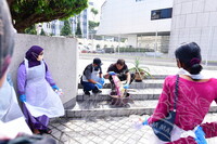 BENGKEL IKAT & CELUP EKSPRESI WARNA JALUR GEMILANG DI MUZIUM TEKSTIL