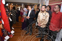 MAJLIS PERASIMAN PAMERAN REMINI SCENCES OF ORIGINS UNFOLDING CULTURA NARRATIVES EXHIBITION,PAMERAN UITM DAN MTN