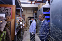 LAWATAN KERJA YB MEJAR (B) HJ MD ANIZAM BIN AB RAHMAN KE JMM