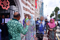 MAJLIS PERASMIAN PAMERAN RAHSIA KEBAYA DI MUZIUM TEKSTIL NEGARA DISEMPURNAKAN OLEH TENGKU PERMAISURI SELANGOR, DYMM TENGKU PERMAISURI HAJAH NORASHIKIN (ALBUM 1)
