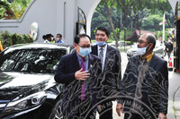 LAWATAN TIM. MENTERI MOTAC( YB DATUK DR. JEFFREY G.KITINGAN)  KE MUZIUM NEGARA SEMPENA PEMBUKAAN SEMULA MUZIUM-MUZIUM DIBWH JAB. MUZIUM MALAYSIA