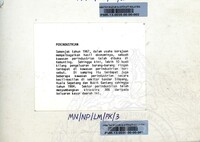 NOTA PENERANGAN (NOTA PENERANGAN PAMERAN LARUT MATANG, PERAK)