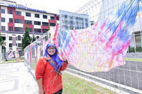 BENGKEL IKAT & CELUP EKSPRESI WARNA JALUR GEMILANG DI MUZIUM TEKSTIL