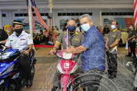 MAJLIS PERASMIAN PAMERAN HARI KEBANGSAAN DAN ACARA KIBAR JALUR GEMILANG