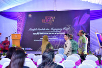 MAJLIS PERASMIAN PAMERAN RAHSIA KEBAYA DI MUZIUM TEKSTIL NEGARA DISEMPURNAKAN OLEH TENGKU PERMAISURI SELANGOR, DYMM TENGKU PERMAISURI HAJAH NORASHIKIN (ALBUM 1)