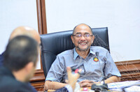 KUNJUNGAN HORMAT KEDUTAAN TAJIKISTAN DI BILIK PETALA INDERA, JMM.