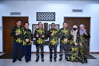 LAWATAN KERJA YBHG DATUK KSU KEMENTERIAN PERPADUAN NEGARA KE JMM