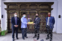 LAWATAN KERJA YB MEJAR (B) HJ MD ANIZAM BIN AB RAHMAN KE JMM