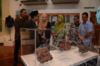 MAJLIS APRESIASI & PERASMIAN PAMERAN SULAIMAN GHANI PENGIAT SENI TEKSTIL MALAYSIA