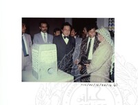 LAWATAN EN. YASSER ARAFAT KE MUZIUM NEGARA SEMPENA PAMERAN TAMADUN ISLAM PADA 24.07.1984 (SL)