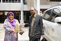 LAWATAN TIM. MENTERI MOTAC( YB DATUK DR. JEFFREY G.KITINGAN)  KE MUZIUM NEGARA SEMPENA PEMBUKAAN SEMULA MUZIUM-MUZIUM DIBWH JAB. MUZIUM MALAYSIA