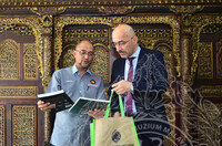 KUNJUNGAN HORMAT KEDUTAAN TAJIKISTAN DI BILIK PETALA INDERA, JMM.