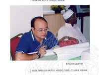 PENYELIDIKAN SURVEI ARKEOLOGI PERTUKAAN DAN EXPLORASI AWAL KOTA PURBA, LINGGIU, KOTA TINGGI JOHOR, PADA 04.08.2005,