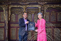 KUNJUNGAN HORMAT DARI MUZIUM PERUBATAN UNIVERSITI MALAYA KE JMM