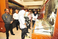 LAWATAN LESTARI SEMARAK PELANCONGAN NEGERI PERLIS YB MENTERI MOTAC (YB Dato' Sri Hajah Nancy Shukri)  KE MUZIUM KOTA KAYANG