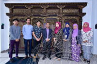 KUNJUNGAN KHIDMAT NASIHAT DARIPADA PENGURUS BESAR TAMAN WARISAN MELAYU, LEMBAGA WARISAN NEGARA SINGAPURA