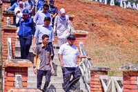 LAWATAN KERJA YB MENTERI  DATUK AARON AGO DAGANG,  KEMENTERIAN PERPADUAN KE MUZIUM KOTA LUKUT