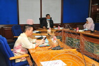 PERBINCANGAN BERSAMA JABATAN ANATOMI MALAYSIA (JAM), FAKULTI PERUBATAN & SAINS KESIHATAN UNIVERSITI PUTRA MALAYSIA DI BILIK MESYUARAT PETALA INDERA