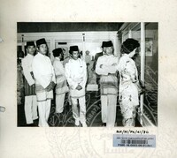 DYMM SULTAN PERAK MELAWAT MUZIUM TAIPING 1986