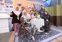 MAJLIS PELANCARAN PAMERAN KARYA AGUNG, PAMERAN SEMANGAT ASEAN & JAMUAN HARI RAYA JMM