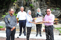 LAWATAN LESTARI SEMARAK PELANCONGAN NEGERI PERLIS YB MENTERI MOTAC (YB Dato' Sri Hajah Nancy Shukri)  KE MUZIUM KOTA KAYANG