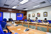 KUNJUNGAN KHIDMAT NASIHAT DARIPADA PENGURUS BESAR TAMAN WARISAN MELAYU, LEMBAGA WARISAN NEGARA SINGAPURA