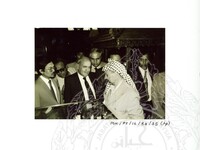 LAWATAN EN. YASSER ARAFAT KE MUZIUM NEGARA SEMPENA PAMERAN TAMADUN ISLAM PADA 24.07.1984 (H/P)