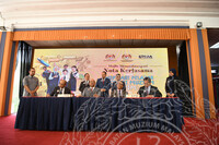 MAJLIS MENANDATANGI NOTA KERJASAMA ANTARA JABATAN MUZIUM MALAYSIA DAN KEMENTERIAN PENDIDIKAN MALAYSIA