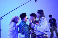 PRA PERSEDIAAN DAN FOTO DISEBALIK TABIR SESI RAKAMAN VIDEO PENGUKUHAN PROGRAM IPIM SECARA PENDIDIKAN & PEMBELAJARAN MAYA.