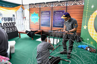 MAJLIS RUMAH TERBUKA MALAYSIA  ADILFITRI  2022 DI DATARAN  DRAWBRIDDE TERENGGANU