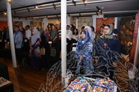 MAJLIS PERASIMAN PAMERAN REMINI SCENCES OF ORIGINS UNFOLDING CULTURA NARRATIVES EXHIBITION,PAMERAN UITM DAN MTN