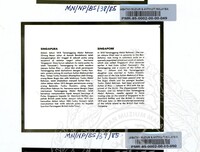 NOTA PENERANGAN BALAI SEJARAH MUZIUM NEGARA