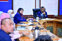 LAWATAN PENSYARAH DARI KOLEJ PENGAJIAN SENI KREATIF UiTM SHAH ALAM KE GALERI MUZIK