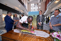 LAWATAN KERJA TKSU(K) YBRS  EN. MOHD YUSRI & SESI WALKABOUT KE PAMERAN HMS MALAYA DI MUZIUM NEGARA