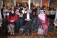 MAJLIS PERASIMAN PAMERAN REMINI SCENCES OF ORIGINS UNFOLDING CULTURA NARRATIVES EXHIBITION,PAMERAN UITM DAN MTN