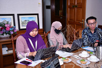 KUNJUNGAN HORMAT SEMPENA FESTIVAL ANTARABANGSA ETNIK WARISAN PELBAGAI BUDAYA, CASEH-PERZIM, UTM & JMM